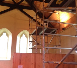 Chapel interior Aberystwyth